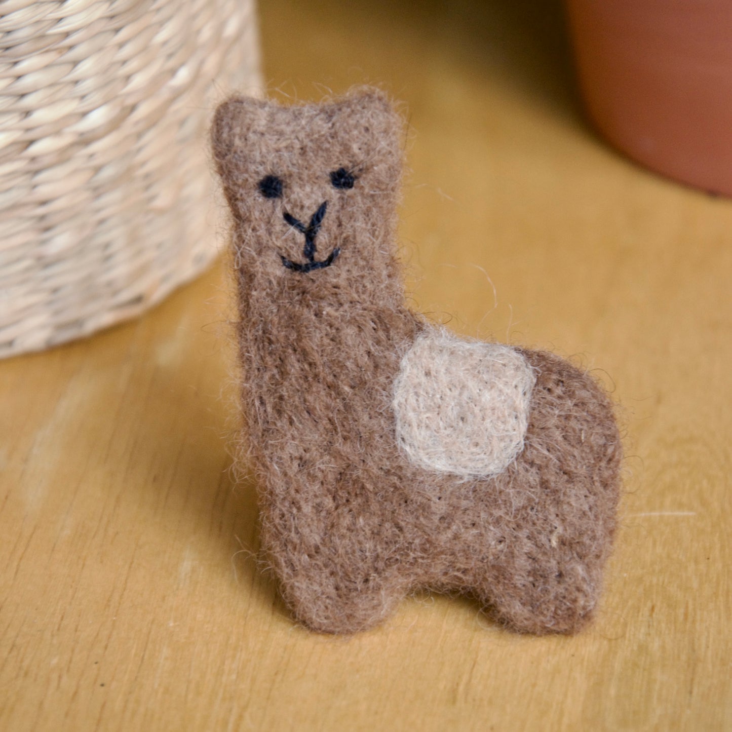Alpaca - Felted Air Fresheners (Vent Clip)