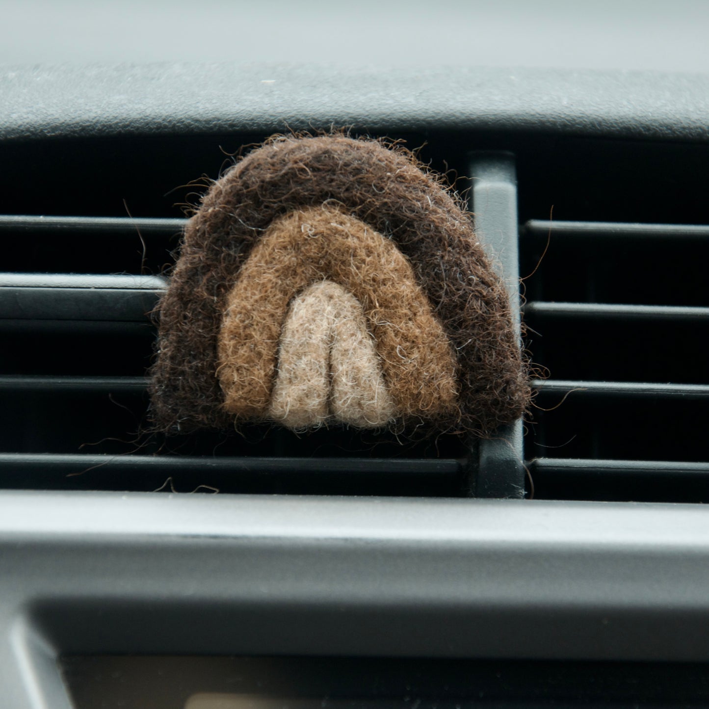 Rainbow - Felted Air Fresheners (Vent Clip)