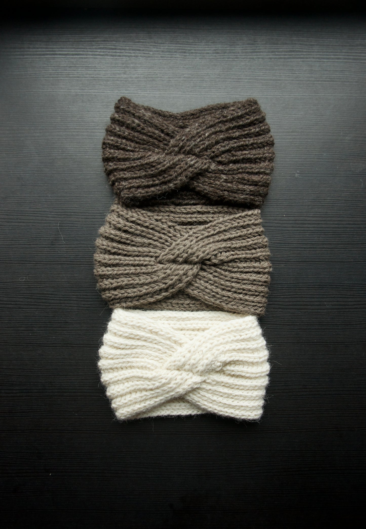 Solid Colour Centre Pull Headbands