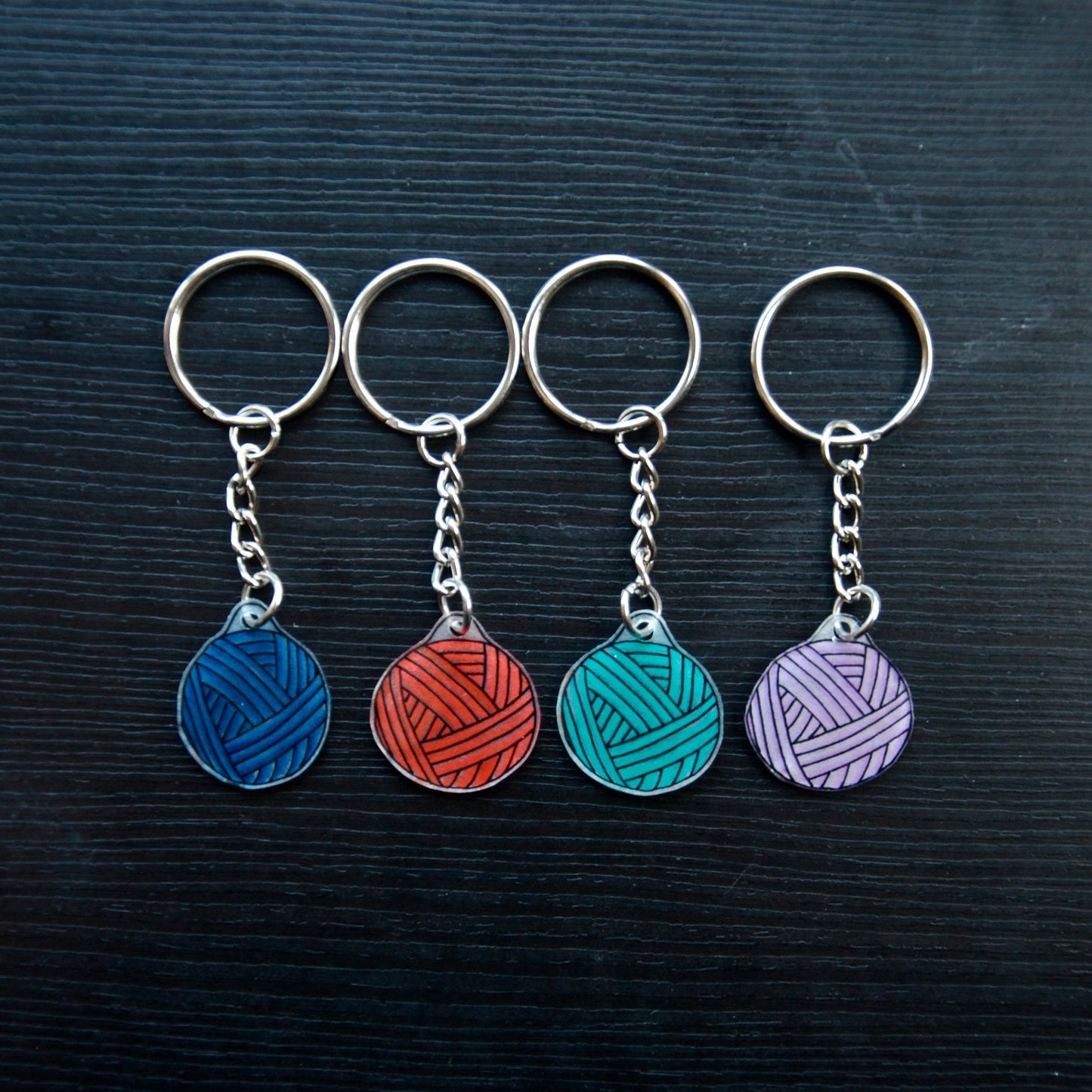 Keychains - Recycled Plastic (Yarn Designs)