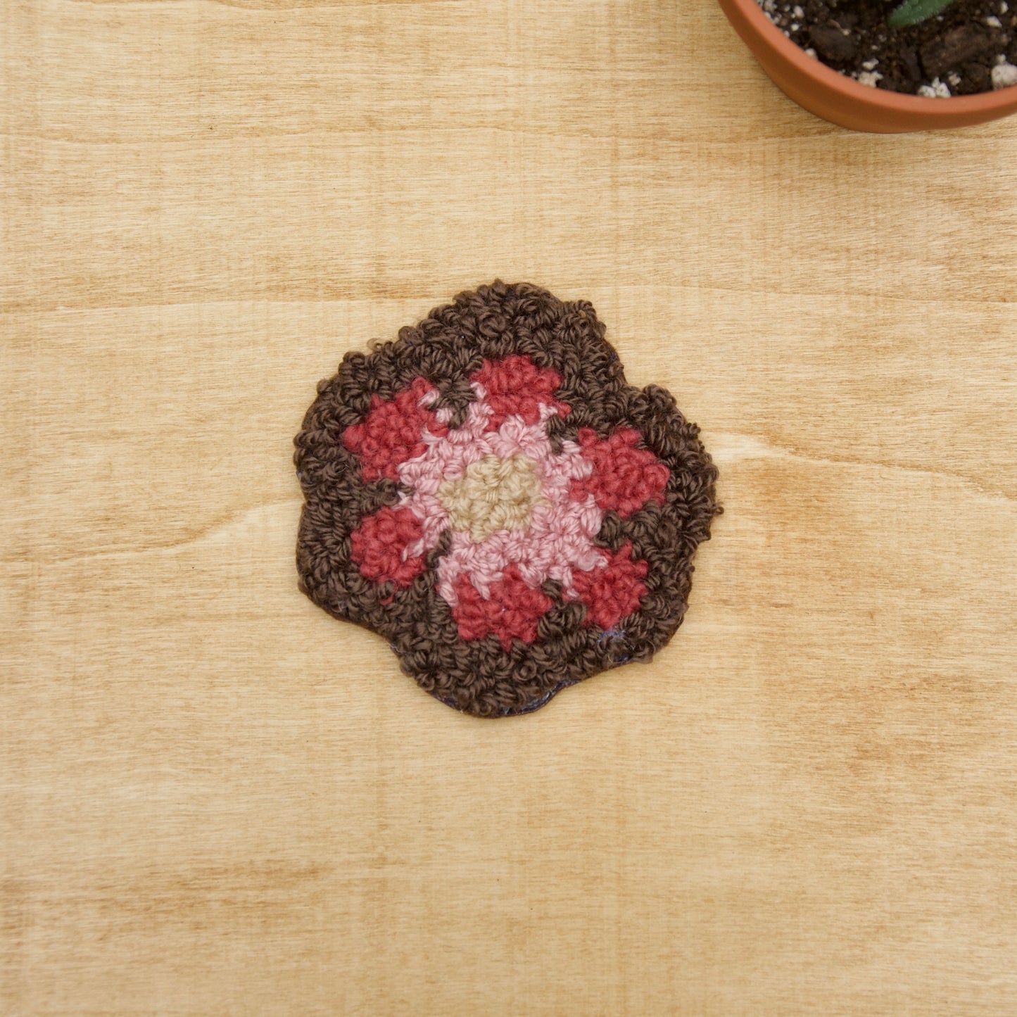 Flower Coasters