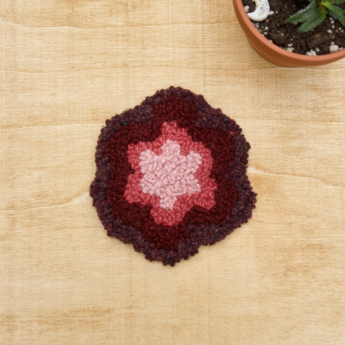 Flower Coasters
