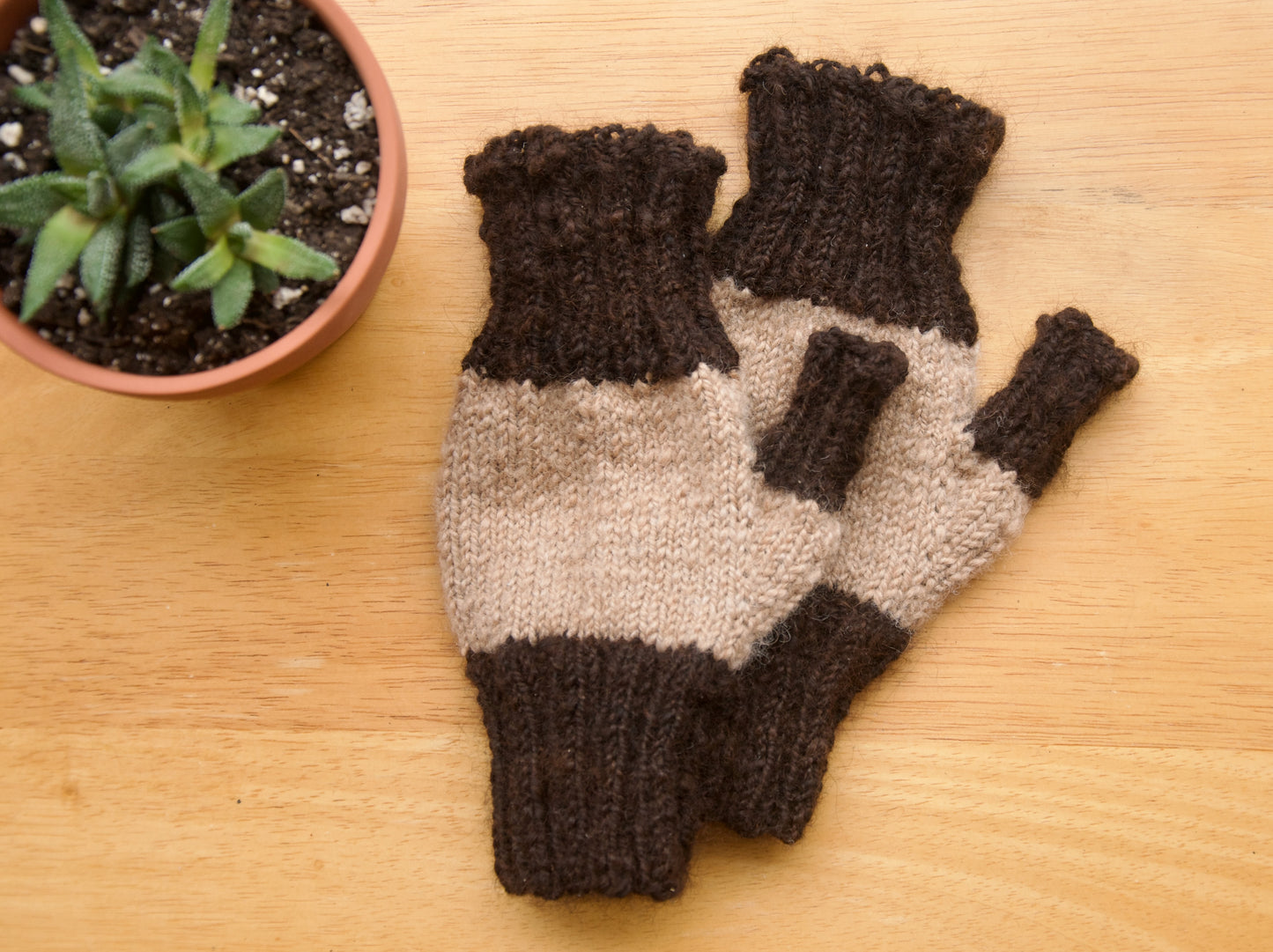 Fingerless Mitts - Multi Colour