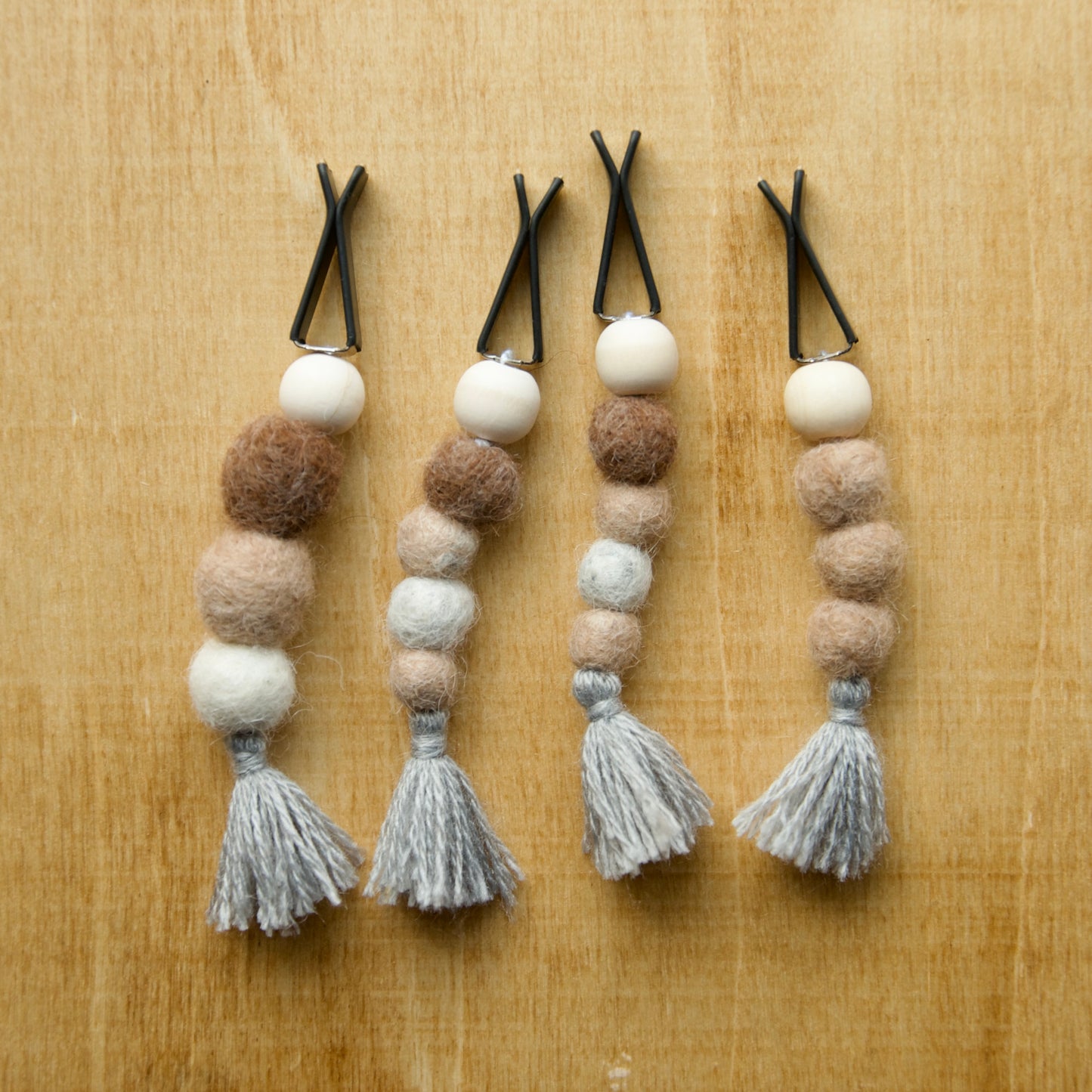 Diffuser Balls - Felted Air Fresheners (Vent Clip)