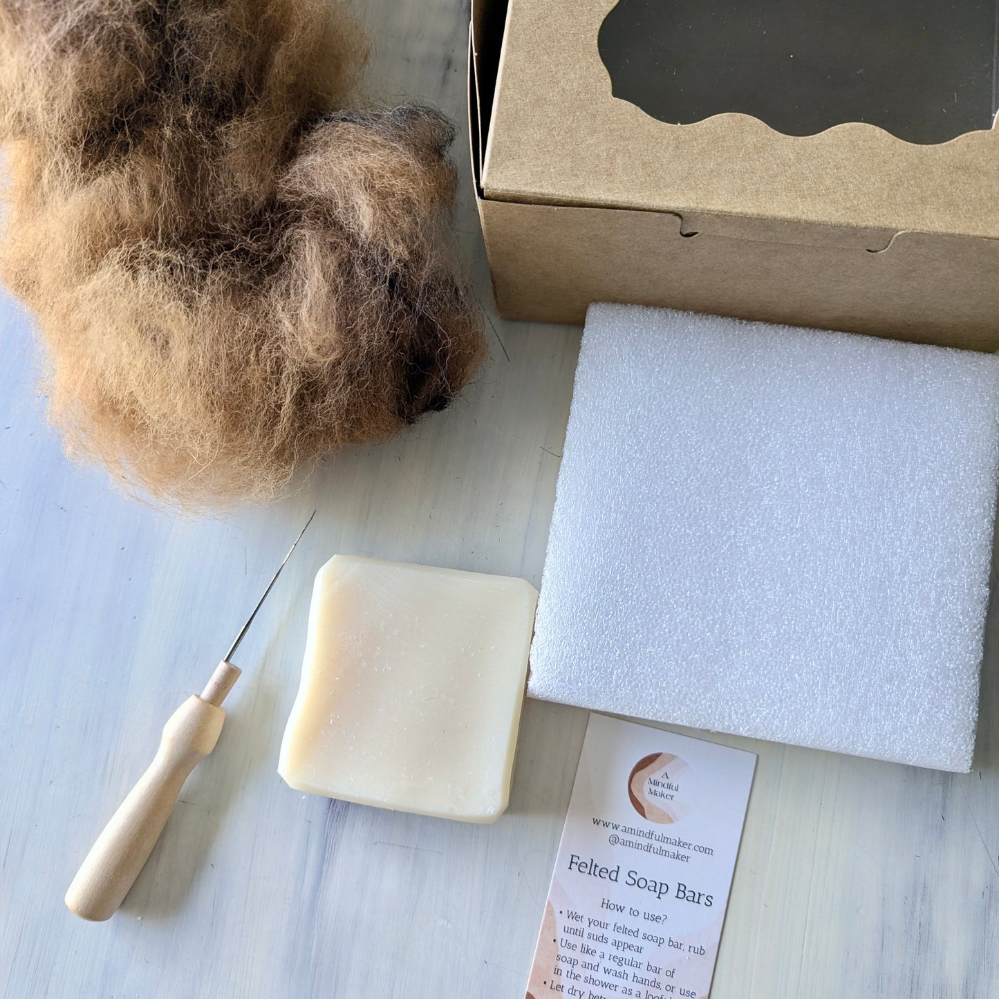 Felted Soap Bar Workshop