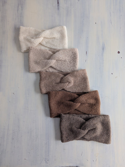 Solid Colour Centre Pull Headbands