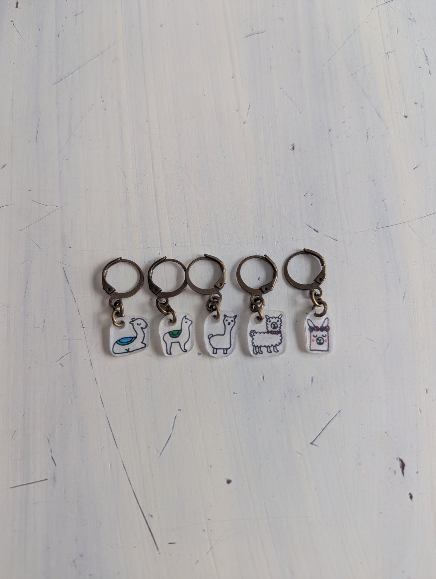 Stitch Markers - Alpaca Herd