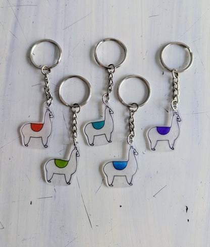 Keychains - Recycled Plastic (Alpaca Designs)