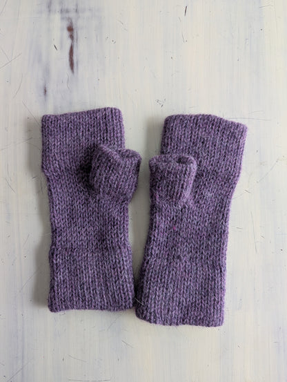 Fingerless Gloves - Solid Colour
