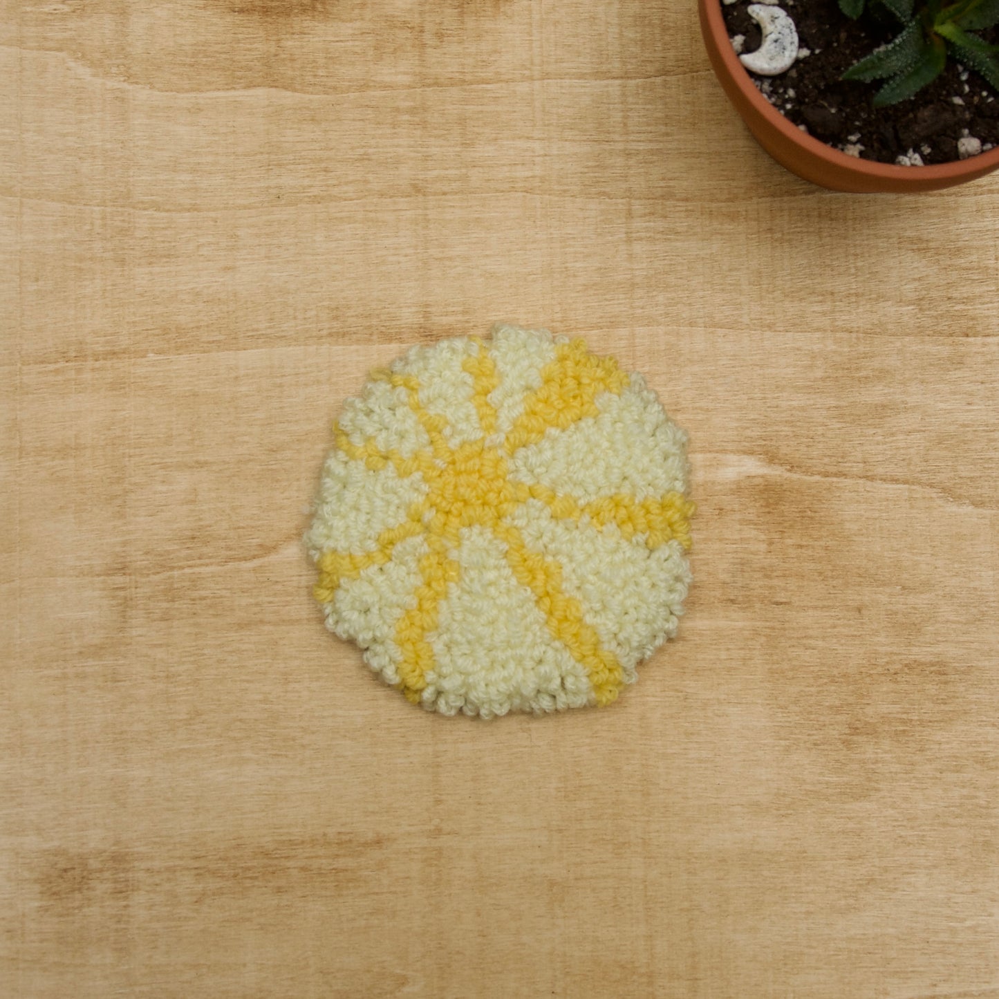 Punch Needle Coasters